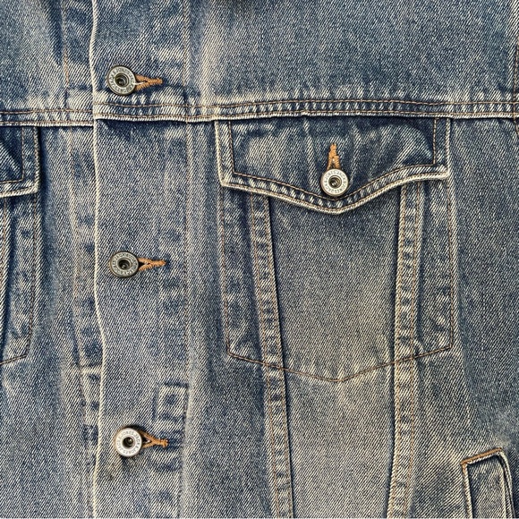 Diesel x Madz tattoo Custom Denim Jacket XXL Rock Gothcore Bikercore Plus Size - Picture 17 of 17